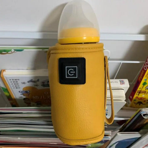 Milk Bottle Heater Easy to Use Beverage Warming Bag Abrasion-resistant Creative Design USB Milk Bottle Warm Heat